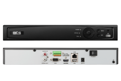 BCS-V-NVR0802-4KE - Rejestrator IP 8-kanałowy do 8Mpx, H.265, 2x HDD - BCS View | BCS-V-NVR0802-4KE