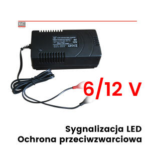 MVA818 - Ładowarka 6V-12 / 3A - ALIQUAM