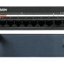 DS-XS10-P - Switch PoE 8+2, niezarządzalny, 60W - Hikvision