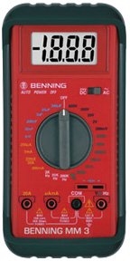 MM 3 - Uniwersalny cyfrowy miernik - Benning