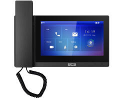 BCS-MON7500B-S - Monitor słuchawkowy IP, 7" LCD, PoE - BCS LINE | BCS-MON7500B-S