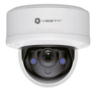 IPC-D24-L - Kamera kopułkowa IP 4Mpx, 2.8mm, Smart Dual Light, Starlight, Mikrofon, AI, IK10 - VESTA | IPC-D24-L