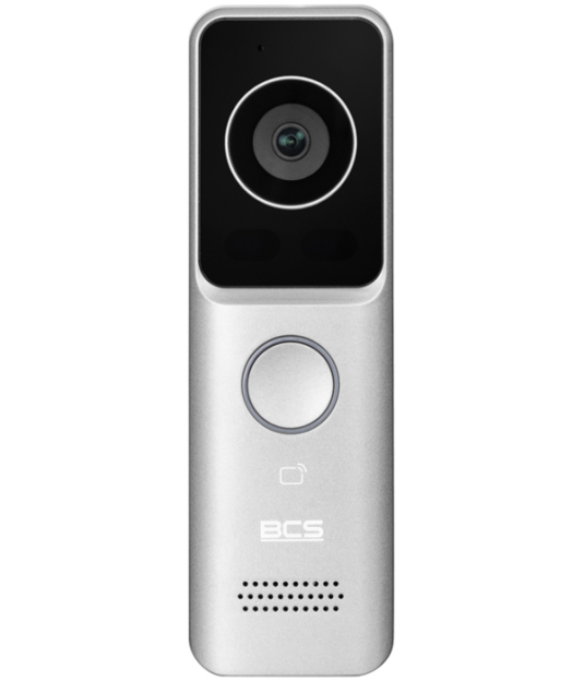 BCS-PAN1210S-S - Stacja bramowa 1-rodzinna IP, Mifare 13.56 MHz, IP65   - BCS Line | 5904890705753