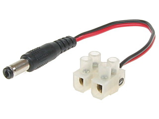 WT-1L - Wtyk zasilania 2.1/5.5 z przewodem | WT-1L