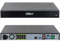 NVR5208-8P-XI - Rejestrator IP 8 kanałowy, do 32Mpx, 2xHDD, 8xPoE, AcuPick, Ai - DAHUA | NVR5208-8P-XI