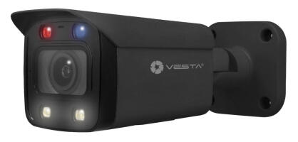 IPC-B38-ZAS-PV-B - CZARNA Kamera tubowa IP 8Mpx, 2.7-13.5mm Motozoom, Smart Dual Light 50m, AI 2.0 - VESTA | IPC-B38-ZAS-PV-B