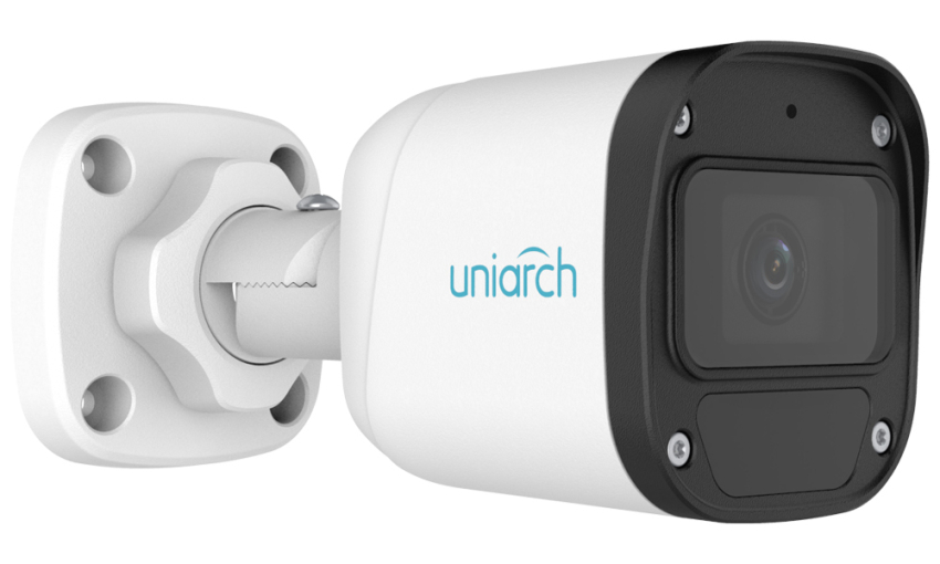 IPC-B125-APF28 - Kamera tubowa IP, 5Mpx, 2.8mm, IR30m, Mikrofon - Uniarch By Uniview | IPC-B125-APF28