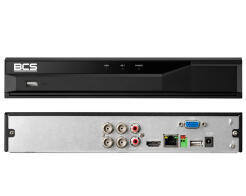 BCS-L-XVR0401-4KE-IV - Rejestrator 4-kanałowy, 5w1, do 8Mpx, 1x HDD  - BCS Line | BCS-L-XVR0401-4KE-IV