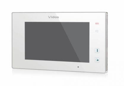 M1021W-2 - Monitor kolorowy DUO 7” LCD bezsłuchawkowy - Vidos | 5907281206020