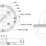 BCS-ASD1 / PFA101 - Adapter montażowy do uchwytów rurowych - Dahua