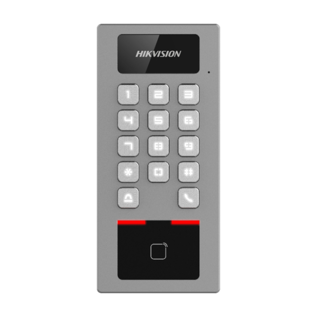 DS-K1T502DBWX - Terminal KD, Czytnik, Szyfrator  - Hikvision | 6931847103897
