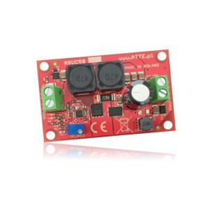ASUC-50-AD0-OF / ASUC50/ADJ - Przetwornica DC/DC podnosząca napięcie nieizolowana 12-48VDC, 50W - Atte | 5902143690788