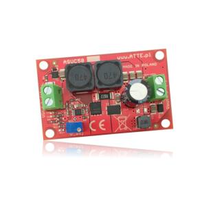 ASUC-50-AD0-OF / ASUC50/ADJ - Przetwornica DC/DC podnosząca napięcie nieizolowana 12-48VDC, 50W - Atte | 5902143690788