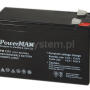 PM 1275 - Akumulator PowerMAX 7,5Ah 12V - MaxBat
