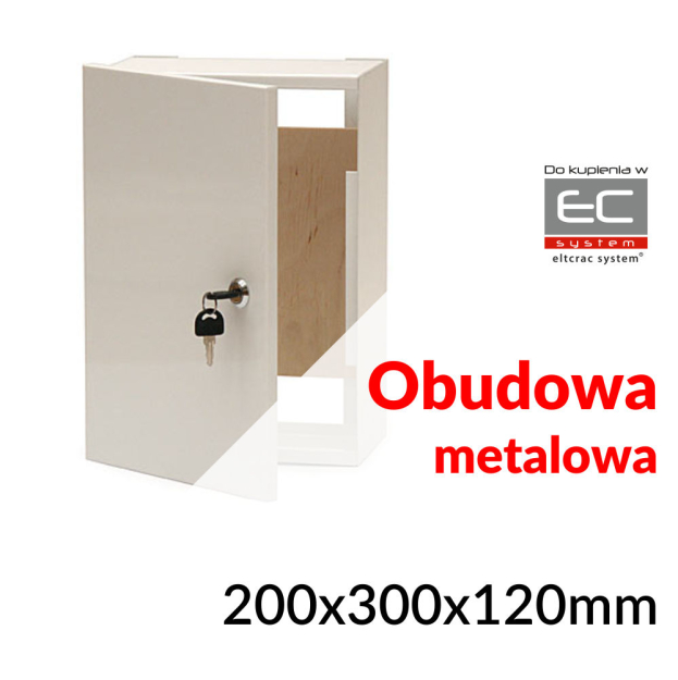 TPR-2 - Obudowa metalowa 200x300x120mm | R90559