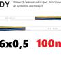 Przewód alarmowy YTDY 16x0,5mm (4x4x0,5mm) - Bitner
