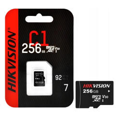 HS-TF-C1/256 - Karta pamięci microSD 256GB, 92Mb/s - Hikvision | HS-TF-C1/256