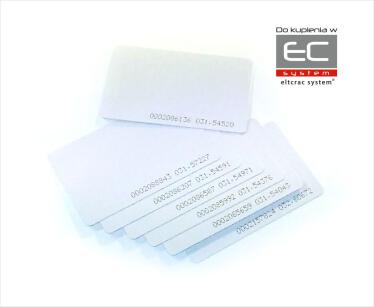 EC4100 - Karta zbliżeniowa z numerem seryjnym Unique 125kHz - Aliquam