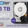 WD30PURZ - Dysk twardy 3,5'' HDD 3TB Purple, dedykowany do CCTV - Western Digital | 0718037856735