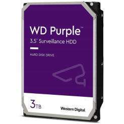 WD33PURX - Dysk twardy 3,5'' HDD 3TB Purple, dedykowany do CCTV  - Western Digital | 0718037856735