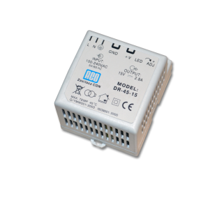 DR-45-15 - Zasilacz 2.8A 15V DC na szynę DIN - ACO | DR-45-15