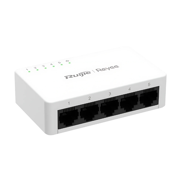 RG-ES05G-L - Switch sieciowy 5x RJ45 10/100/1000Mbps, niezarządzalny - Reyee by Ruijie | RG-ES05G