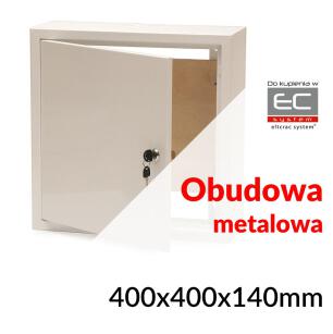 TPR-4 - Obudowa metalowa 400x400x140mm | R90554 / TPR-4SF