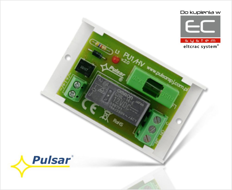AWZ514 - Moduł przekaźnikowy PU1/HV - Pulsar | 5906881443989