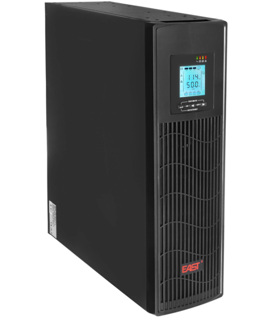 UPS2000S-RT-LI - Zasilacz UPS LCD, 2000VA/1600W, 6x230V, Line-Interactive - EAST | 5904194150853