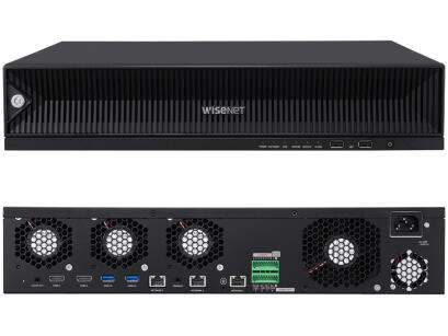 XRN-6410RB2 - Rejestrator 64-kanałowy, do 32Mpx, 8xHDD, H.265, RAID 5/6 - Hanwha Techwin | XRN-6410RB2