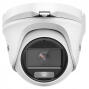 Zestaw do monitoringu TurboHD, 2 kamery Hybrid Light 5Mpx, rejestrator 4ch - HiLook by Hikvision | TVICAM-T5M-20DL + DVR-4CH-5MP