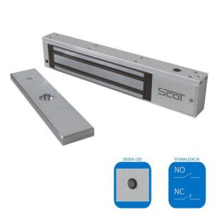 EL-600SL2 - Zwora elektromagnetyczna z przekaźnikiem i LED - SCOT | EL-600SL2