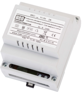 TR 11,5V 2A DIN - Transformator sieciowy 12V 2A - ACO | TR 11,5V 2A DIN