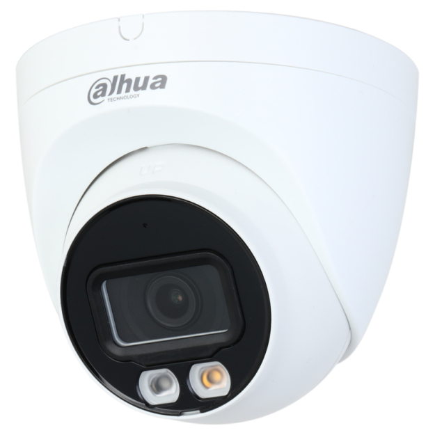 IPC-HDW2249T-S-IL-0280B - Kamera kopułkowa IP 2Mpx, Smart Dual Illumination, WizSense,  2.8mm, Mikrofon - DAHUA | IPC-HDW2249T-S-IL-0280B