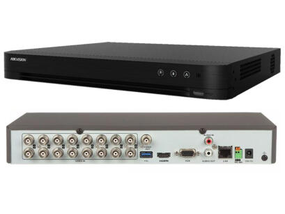 iDS-7216HUHI-M2/S(E) - Rejestrator 16-kanałowy TurboHD, AcuSense, do 8Mpx, 2x HDD - Hikvision | 6931847155421