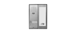 5025/1D-RF - Panel audio jednoprzyciskowy (1-rodzinny) z czytnikiem zbliżeniowym kart/kluczy RFID oraz modułem informacyjnym - Miwi-Urmet | 5025/1D-RF