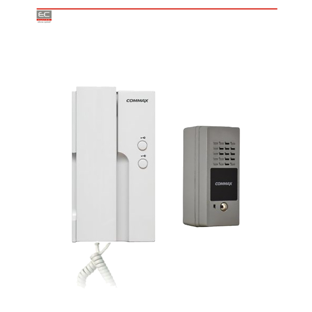 DP-2HPR(DC)/DR-2PN - Zestaw domofonowy jednoabonentowy - Commax | DP-2HPR(DC)/DR-2PN