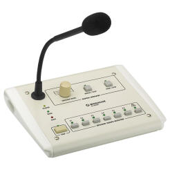 PA-6000RC - Mikrofon pulpitowy PA, 6-strefowy - MONACOR | PA-6000RC