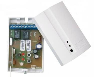 DWB100HR-het Odbiornik 2 kanały, 12-24V, pamięć 104pil., Superheterodyna, Elmes | DWB100HR-het