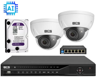 System do pomiaru liczby osób w obiekcie, 2-wejściowy, AI - BCS | System BCS AI 2