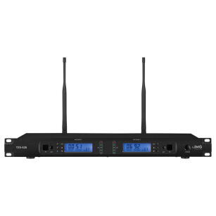 TXS-626 - Odbiornik mikrofonowy podwójny, wieloczęstotliwościowy UHF PLL - IMG | TXS-626