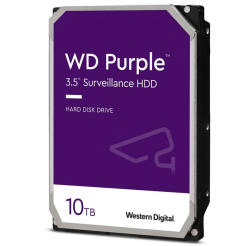 WD101PURP - Dysk twardy 3,5'' HDD 10TB Purple dedykowany do monitoringu - Western Digital | 718037889368