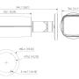 HY-FT431LFP-TD1F4 - Kamera tubowa IP 4Mpx, 2.8mm, Termowizyjna, Mikrofon - WISUALARM