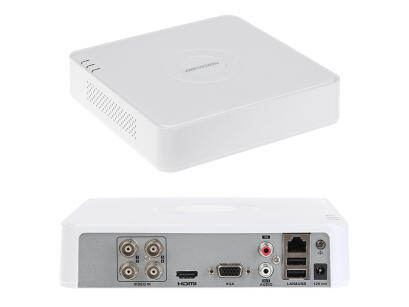 DS-7104HQHI-K1(C)(S) - Rejestrator 4-kanałowy, IP,  EkoDVR, HD-TVI, H.265 (H.265+) - HIKVISION | DS-7104HQHI-K1(C)(S)