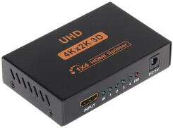 HDMI-SP-1/4KF - Rozgałęźnik HDMI | HDMI-SP-1/4KF