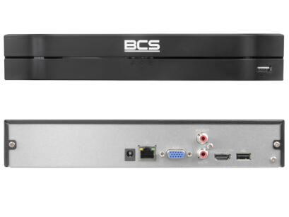 BCS-L-NVR0801-4KE(2) - Rejestrator IP 8- kanałowy, do 16Mpx, 1x HDD, Ai - BCS LINE | 5904890709089