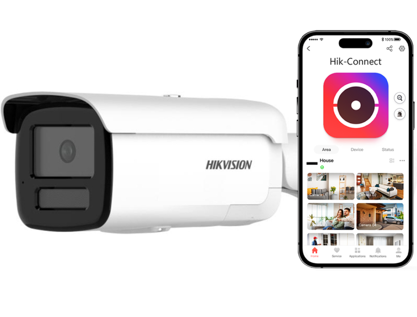 DS-2CD2T86G2-ISU/SL - Kamera tubowa IP 8Mpx, 2.8mm, IR60m, AcuSense, DarkFighter - Hikvision | 6941264088776