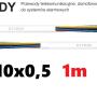 Przewód alarmowy YTDY 10x0,5mm - Bitner