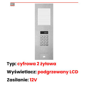 INSPIRO 10S+ - Centrala Master, zamek szyfrowy, lista lokatorów, 1020 lokali - ACO | INSPIRO 10S+