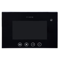 M670B - Monitor kolorowy 7” LCD bezsłuchawkowy, czarny - Vidos | 5907281201070
